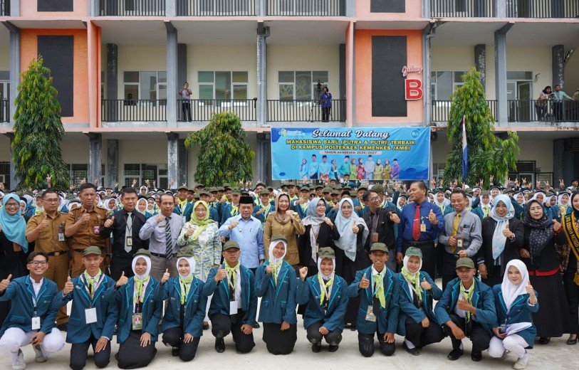 Gubernur Al Haris Buka PKKMB Poltekkes Kemenkes Jambi, Tekankan Peran Strategis Tenaga Kesehatan dan Promosi Kesehatan