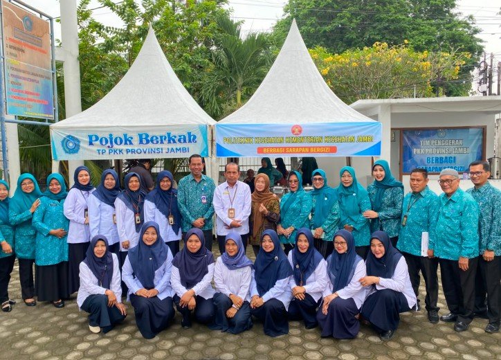 Hj. Hesti Haris Bersama Poltekkes Kemenkes Jambi Gelar Pojok Berkah untuk Tingkatkan Gizi Masyarakat