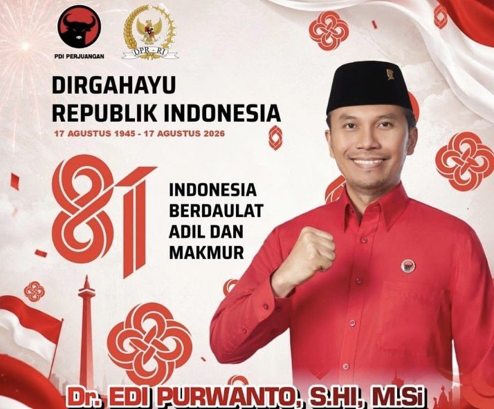 Edi Purwanto: Kemerdekaan Harus Diisi dengan Kerja Nyata untuk Rakyat