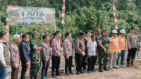 Penanaman 1 Juta Pohon HUT TNI ke-81 Digelar di RTH Kawasan TUKS PT SAS