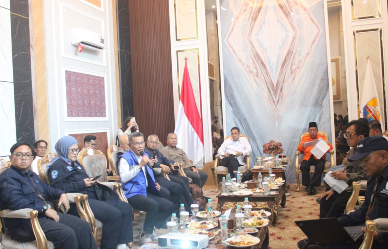 Rakor Bersama Wamen LH, Wagub Sani: Kendalikan Karhutla Harus Libatkan Semua Pihak