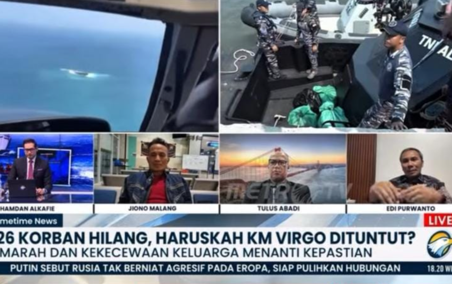 Edi Purwanto Desak Pemerintah Fokus Tiga Hal dalam Penanganan KM Virgo