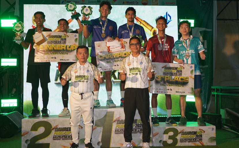 Gubernur Al Haris Tutup Danrem 042/Gapu Padel Cup 2026 Dalam Rangka HUT TNI Ke-81