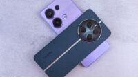 Smartphone Realme terbaru dengan desain elegan, layar AMOLED, dan performa cepat untuk kebutuhan sehari-hari