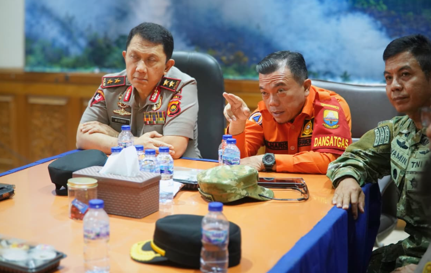Gubernur Jambi Lepas 146 Personel Satgas Karhutla, Pemadaman Kebakaran di Taman Nasional Berbak dan Sembilang Diintensifkan